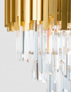 Nova Luce 9181200 GRANE Pendelleuchte 8-flammig Gold