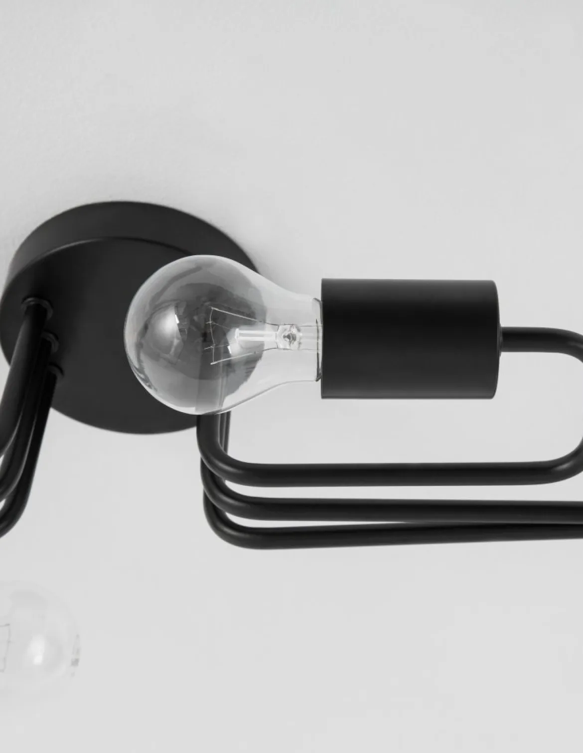 Nova Luce 9156306 GRANSO Deckenleuchte 6-flammig Schwarz E27