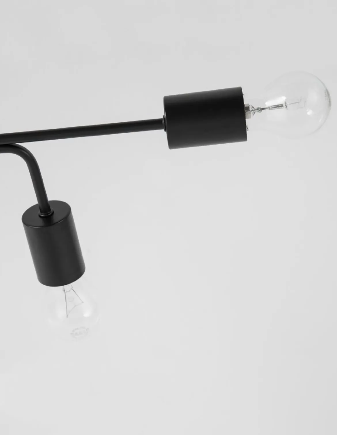 Nova Luce 9156306 GRANSO Deckenleuchte 6-flammig Schwarz E27