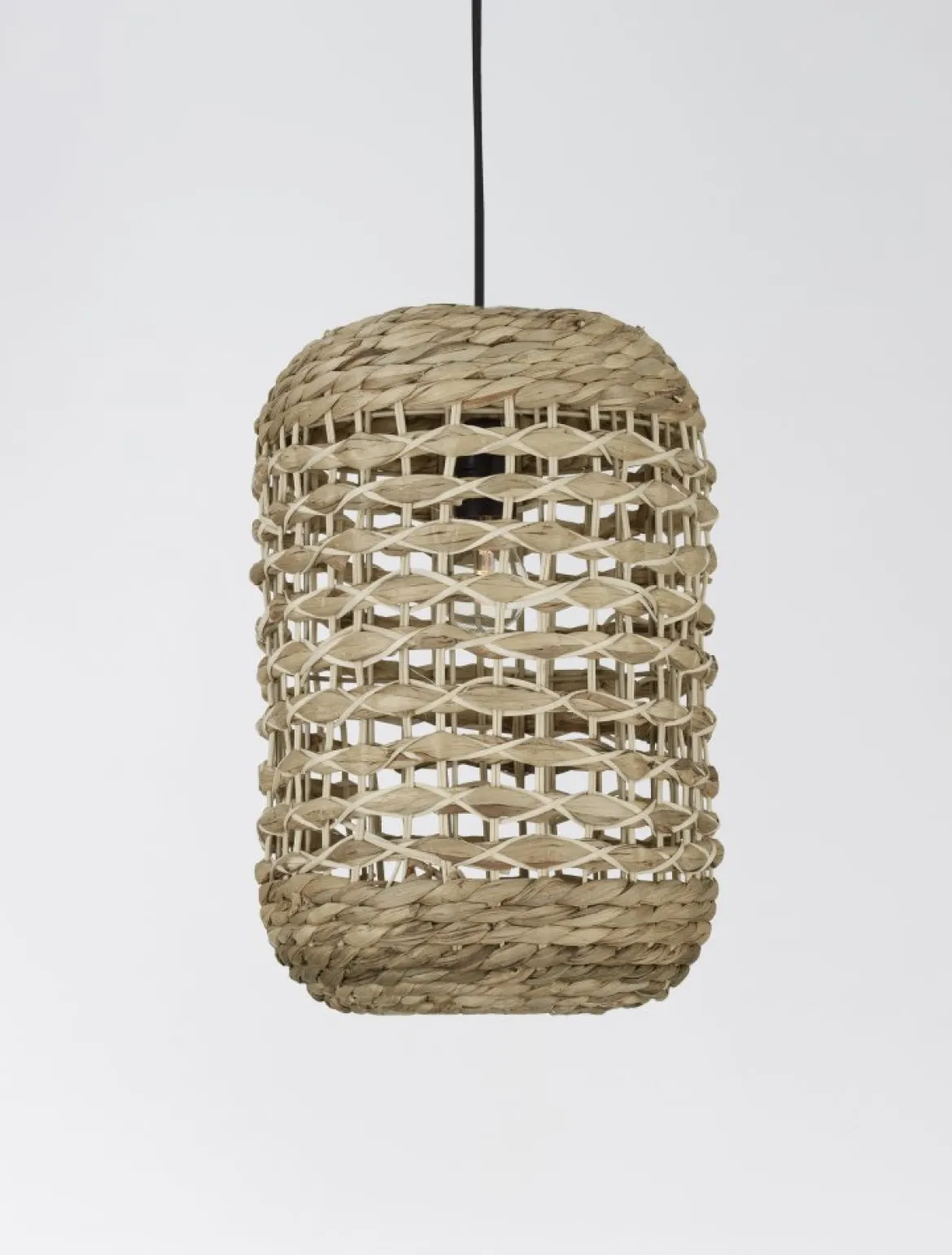Nova Luce 9586507 GRIFFIN Pendelleuchte 42,5cm Natur E27