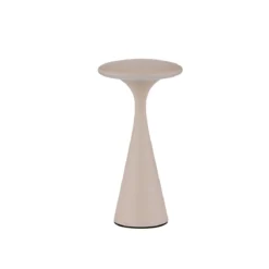 Nova Luce 9136455 GRIGIO Mobile Tischleuchte Sandfarben IP54
