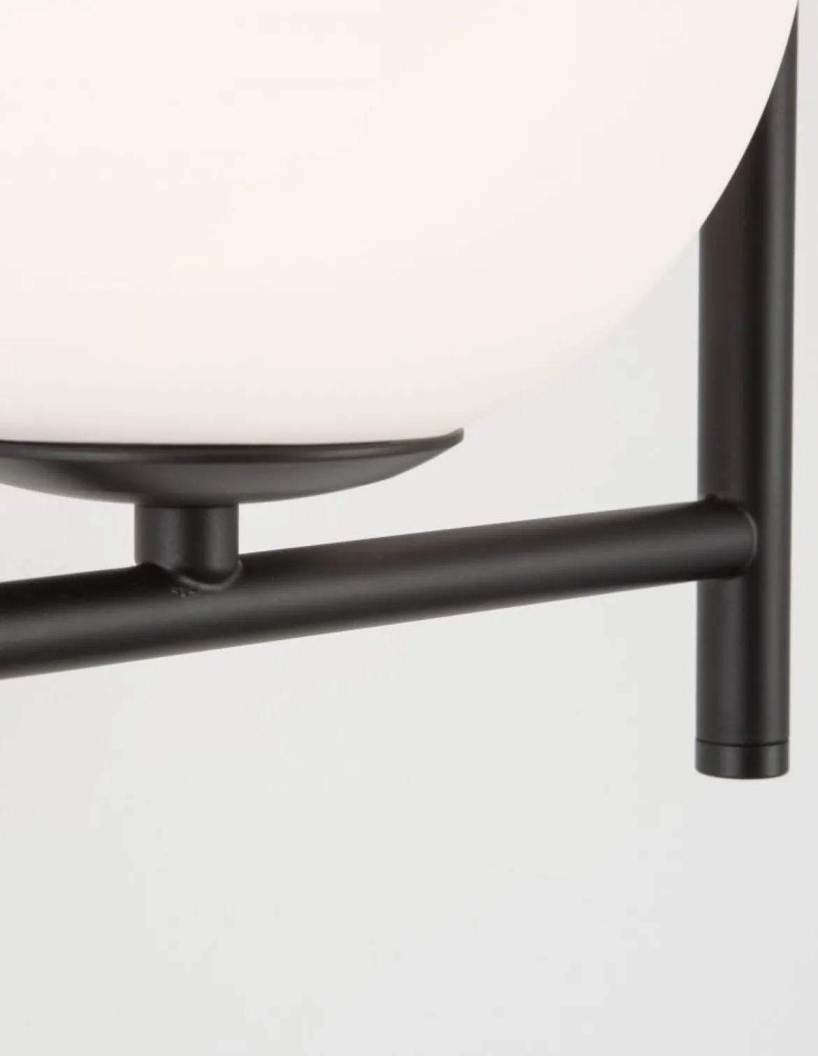 Nova Luce 9190421 IMPERO Wandleuchte 2-flammig Schwarz Weiss G9