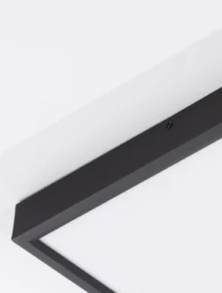 Nova Luce 9501211 ITOS LED Deckenleuchte 40x40cm 3000K Schwarz