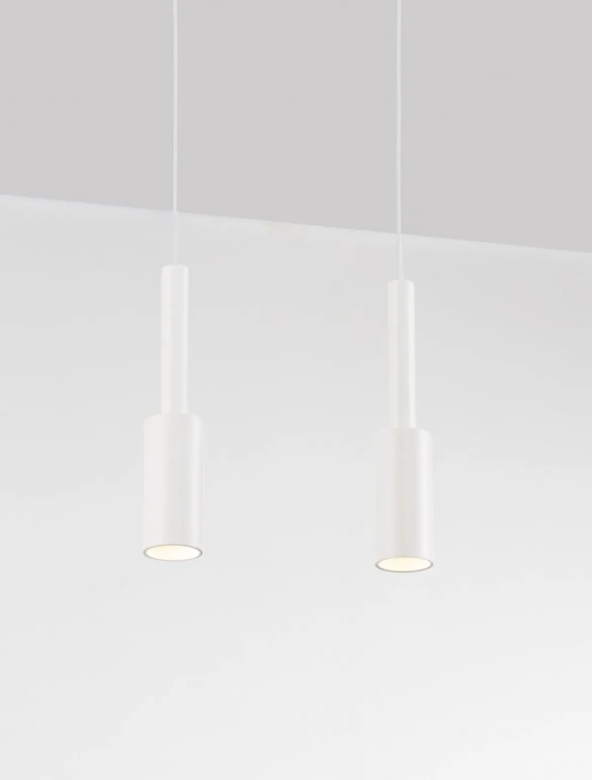 Nova Luce 9010231 JOY LED Pendelleuchte 2-flammig 3000K Weiss