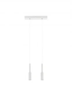 Nova Luce 9010231 JOY LED Pendelleuchte 2-flammig 3000K Weiss