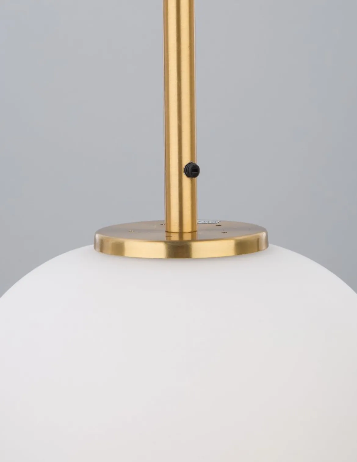 Nova Luce 9624066 LATO Pendelleuchte 15,8cm Gold Opal E14