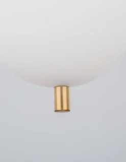 Nova Luce 9624066 LATO Pendelleuchte 15,8cm Gold Opal E14