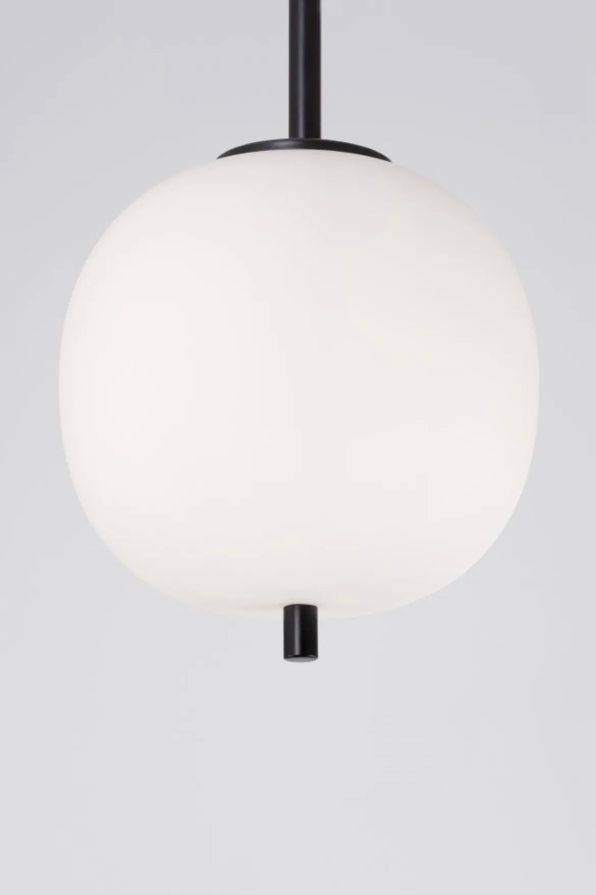 Nova Luce 9624074 LATO Pendelleuchte 18,5cm Schwarz Opal E14