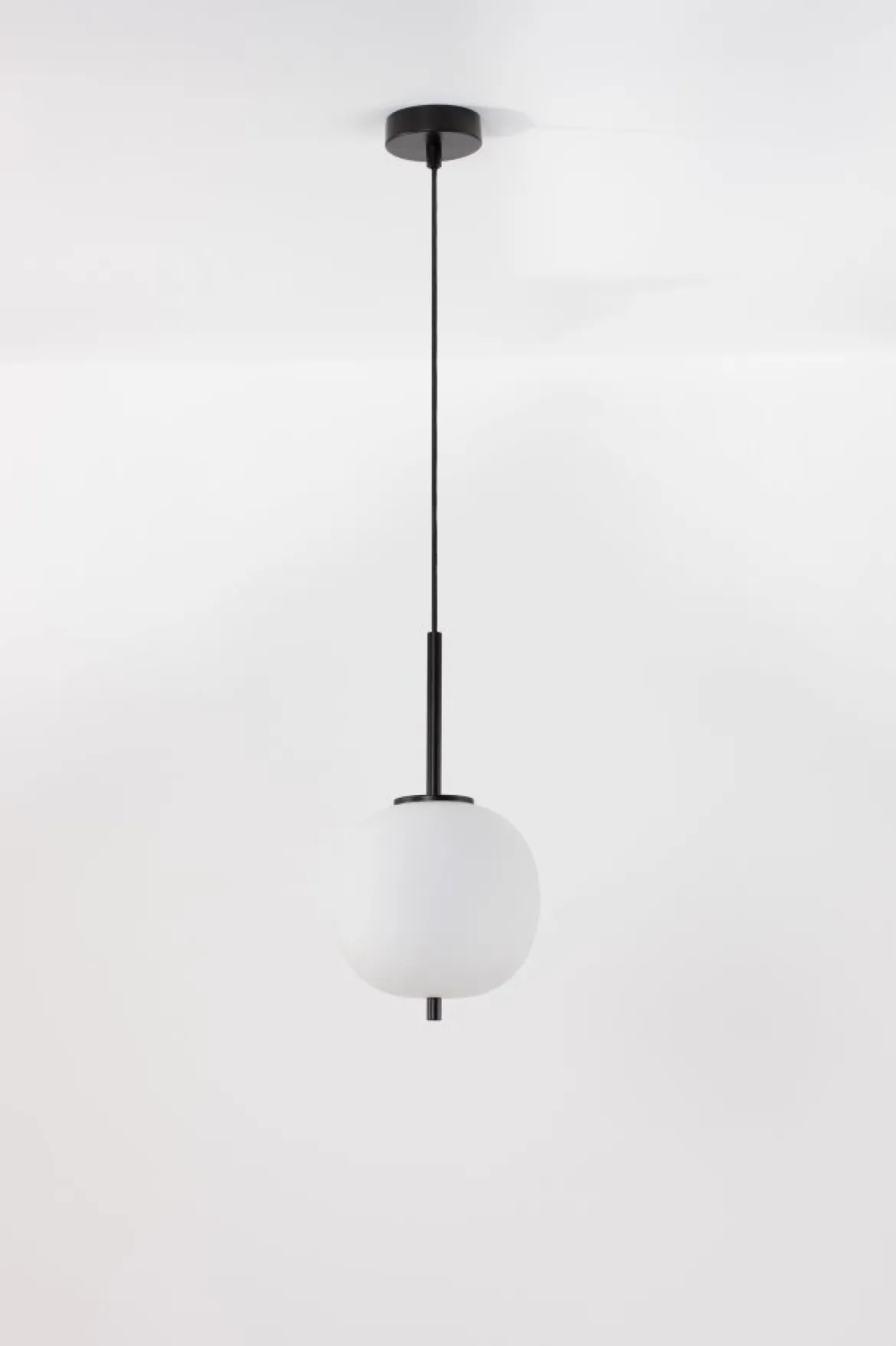 Nova Luce 9624074 LATO Pendelleuchte 18,5cm Schwarz Opal E14