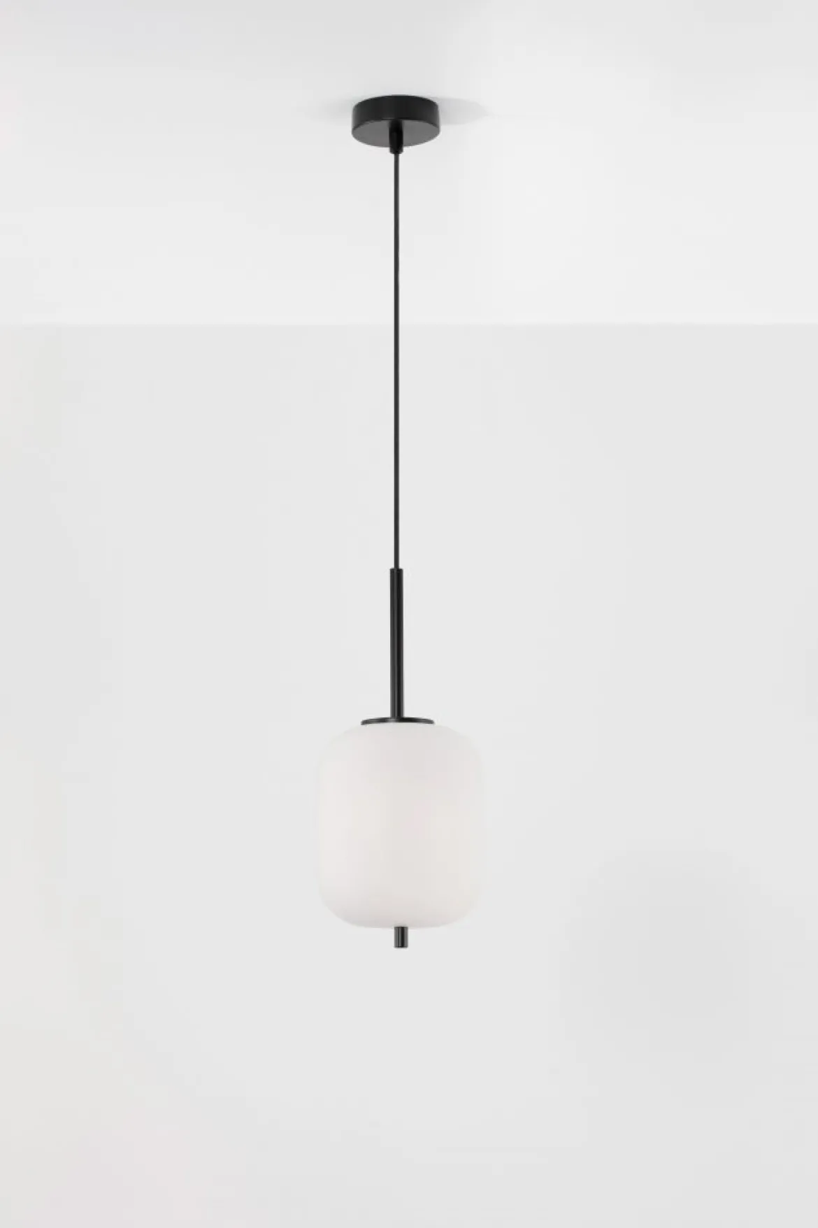 Nova Luce 9624075 LATO Pendelleuchte 16,5cm Schwarz Opal E14