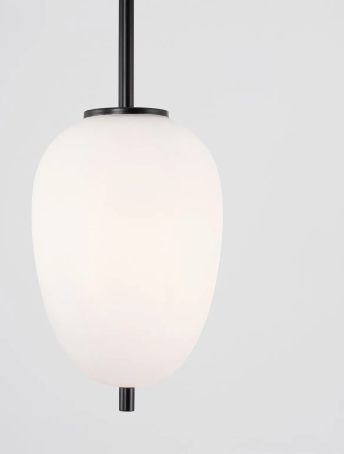 Nova Luce 9624076 LATO Pendelleuchte 15,8cm Schwarz Opal E14