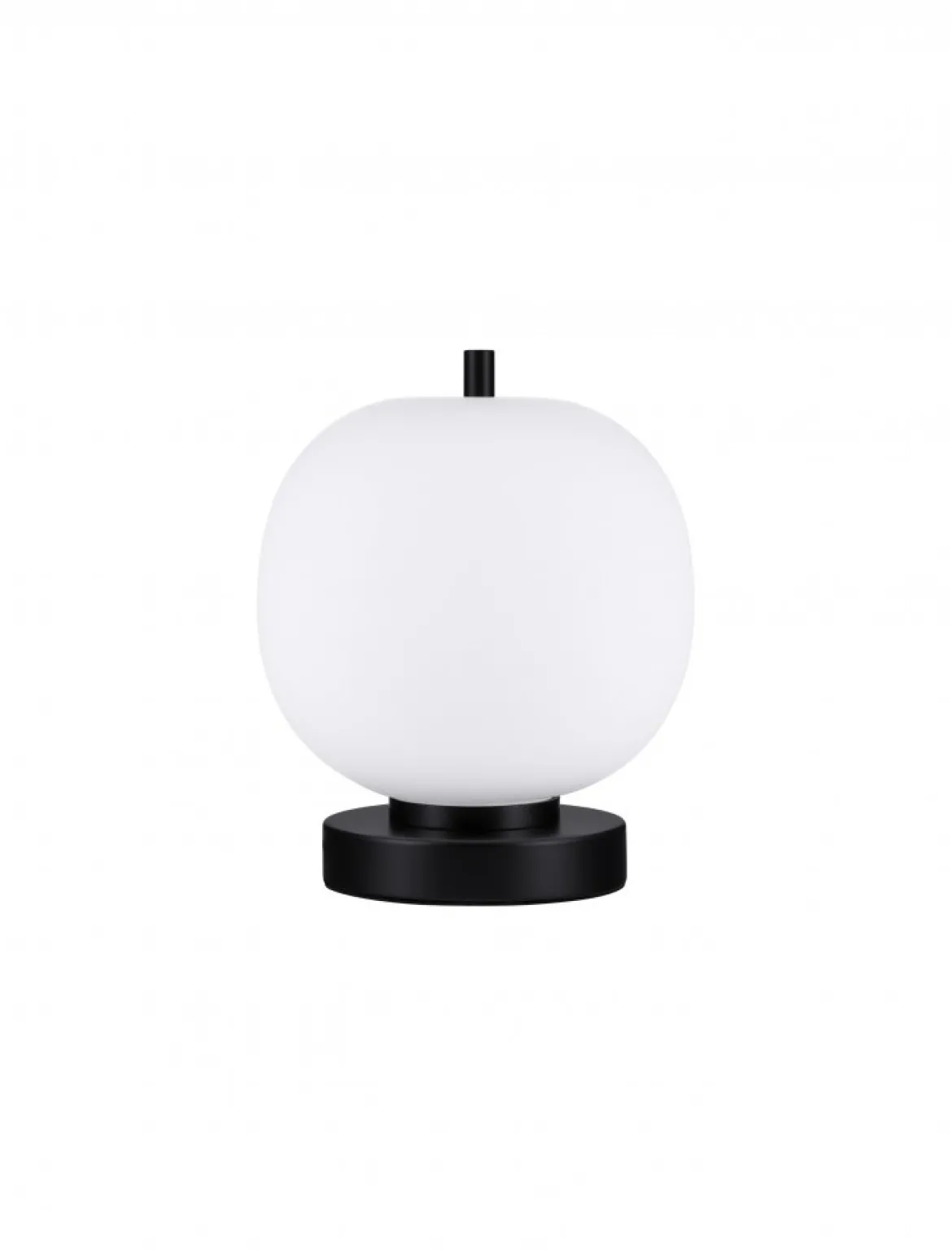 Nova Luce 9624085 LATO Tischleuchte 22,5cm Schwarz Opal E14