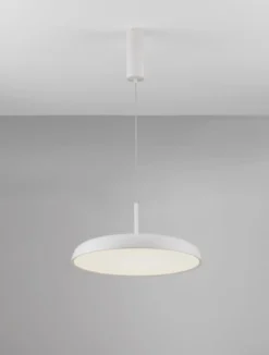 Nova Luce 9005648 LINUS LED Pendelleuchte 58cm 3000K Weiss