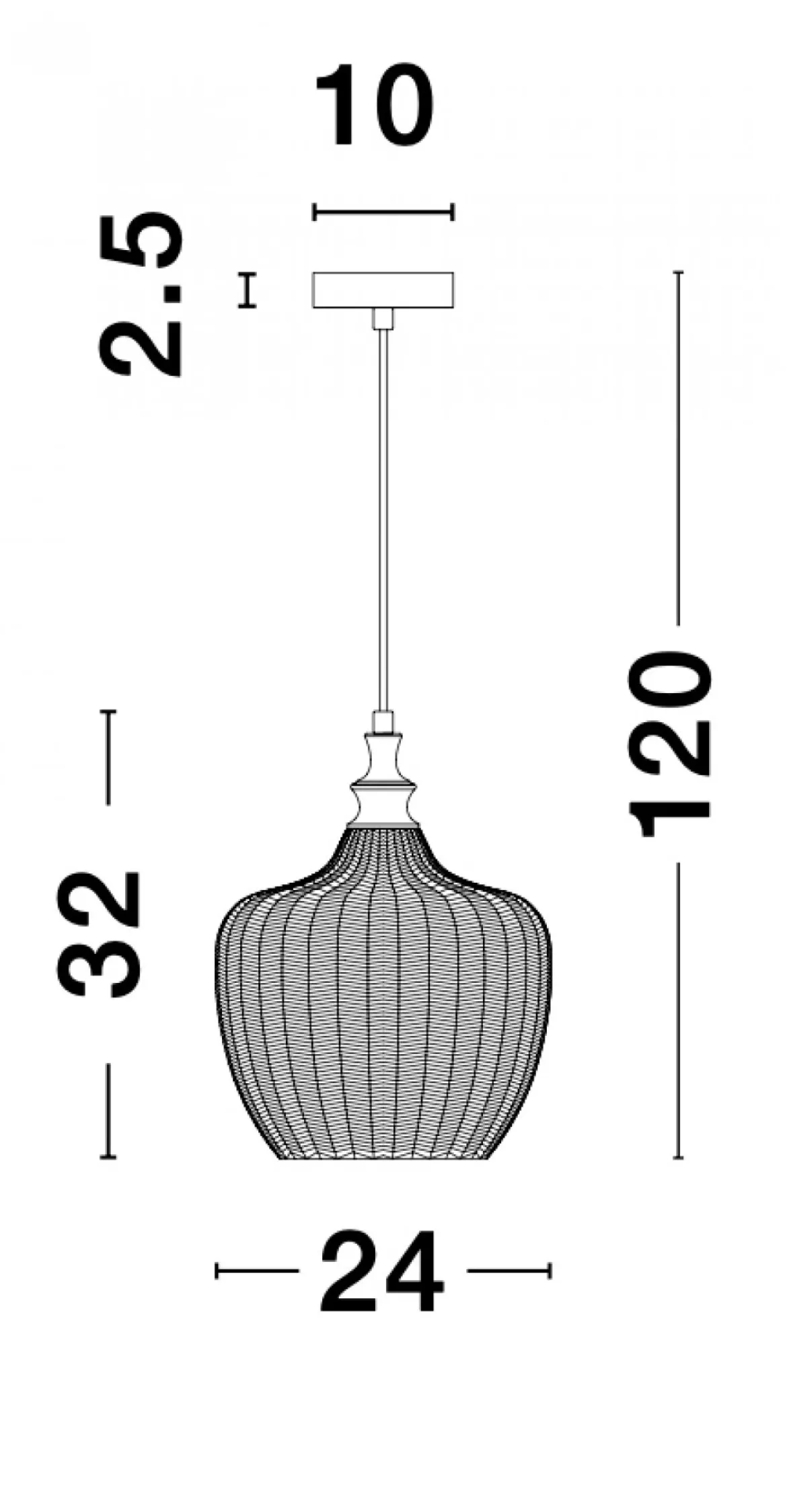 Nova Luce 9191243 LONI Pendelleuchte Schwarz Blau E27