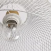 Nova Luce 9555802 LYRON Pendelleuchte Naturholz Weiss E27