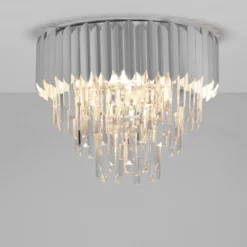 Nova Luce 9824072 MAGNOLIA Deckenleuchte 6-flammig Chrom E14