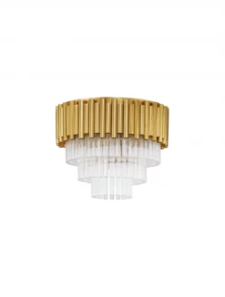Nova Luce 9824078 MAGNOLIA Deckenleuchte 5-flammig Gold 40cm E14