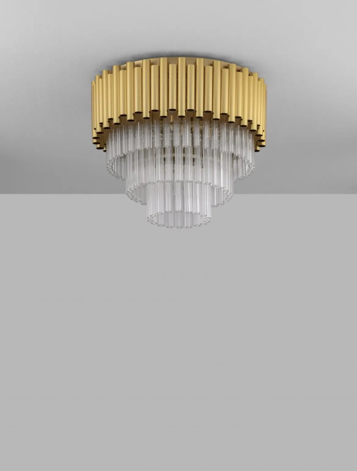 Nova Luce 9824078 MAGNOLIA Deckenleuchte 5-flammig Gold 40cm E14