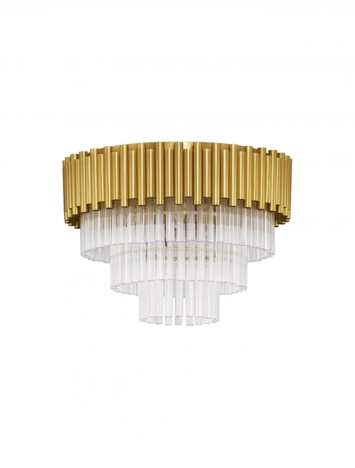 Nova Luce 9824079 MAGNOLIA Deckenleuchte 6-flammig Gold 50cm E14