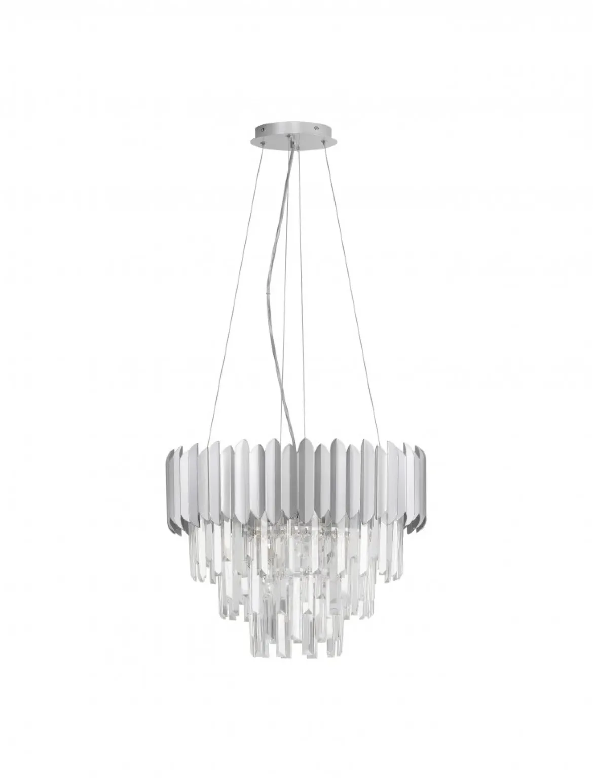 Nova Luce 9824074 MAGNOLIA Pendelleuchte 6-flammig Chrom E14