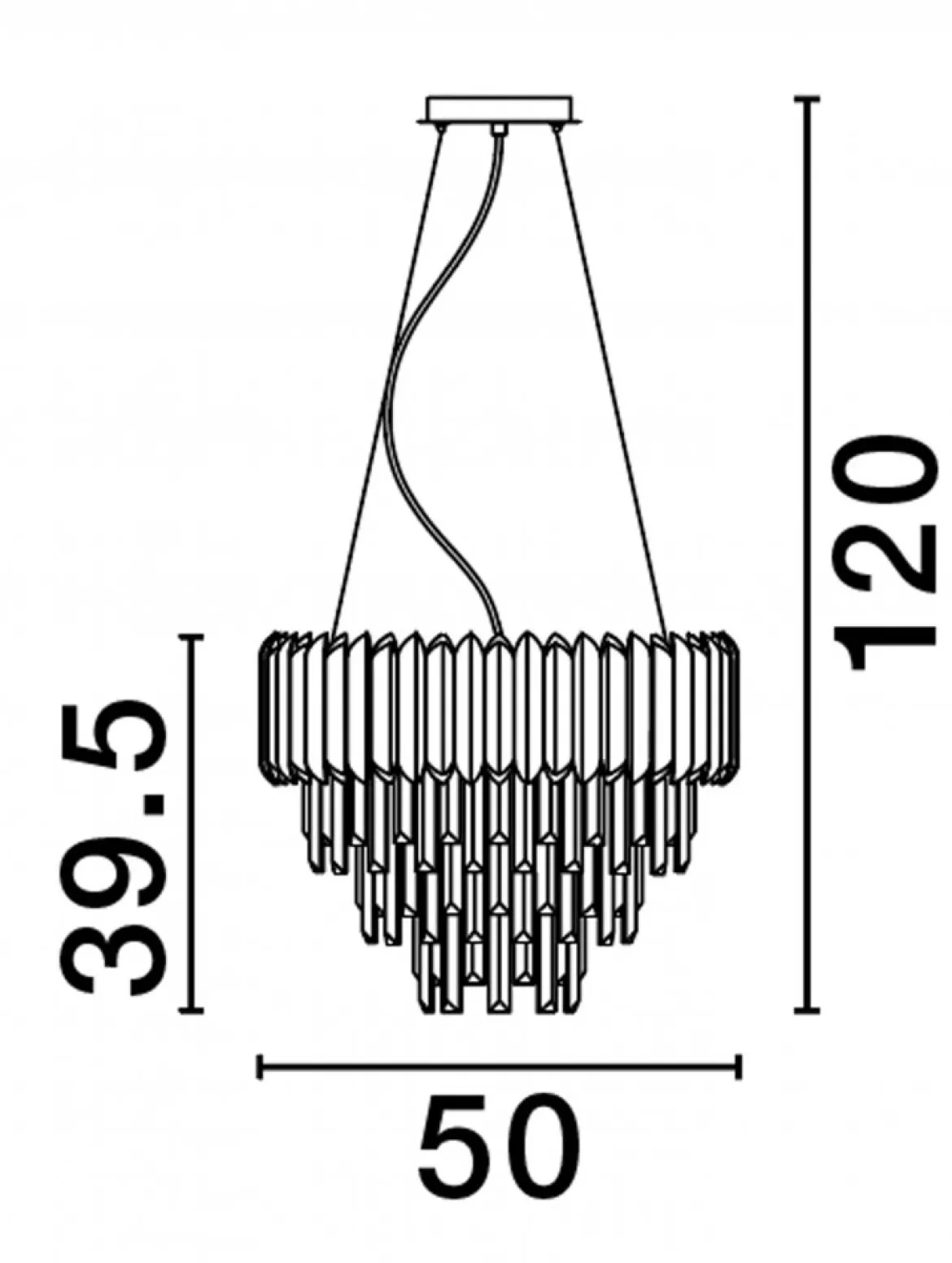 Nova Luce 9824075 MAGNOLIA Pendelleuchte 6-flammig Gold E14