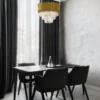 Nova Luce 9824080 MAGNOLIA Pendelleuchte 5-flammig Gold E14