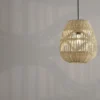 Nova Luce 9586501 MARLO Pendelleuchte 30cm Natur E27