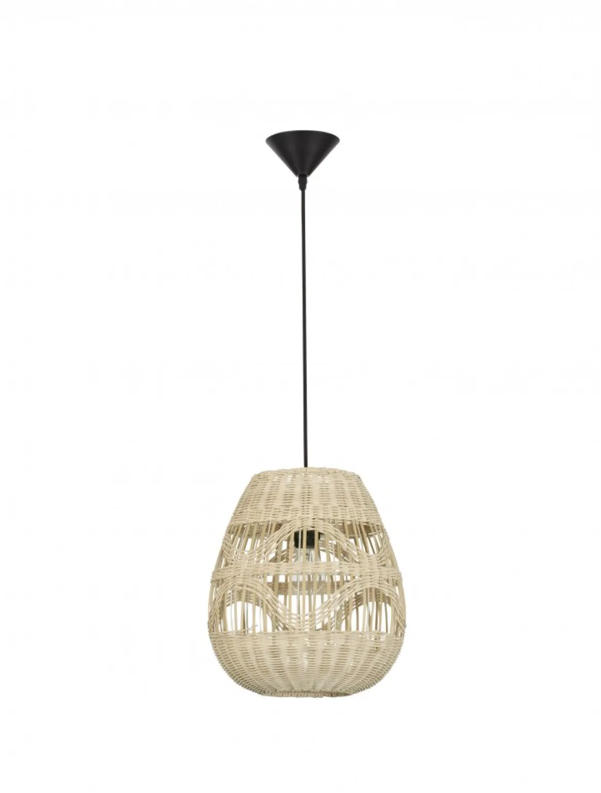 Nova Luce 9586501 MARLO Pendelleuchte 30cm Natur E27