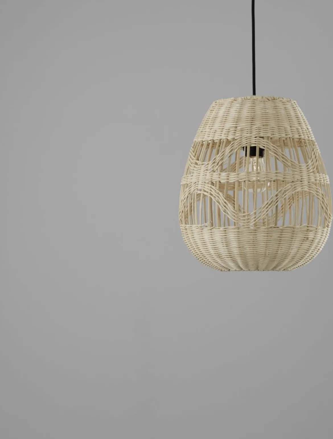 Nova Luce 9586501 MARLO Pendelleuchte 30cm Natur E27