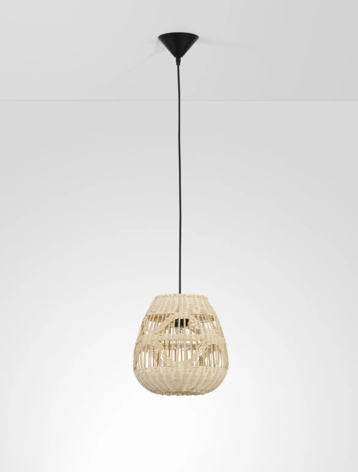 Nova Luce 9586500 MARLO Pendelleuchte 27cm Natur E27