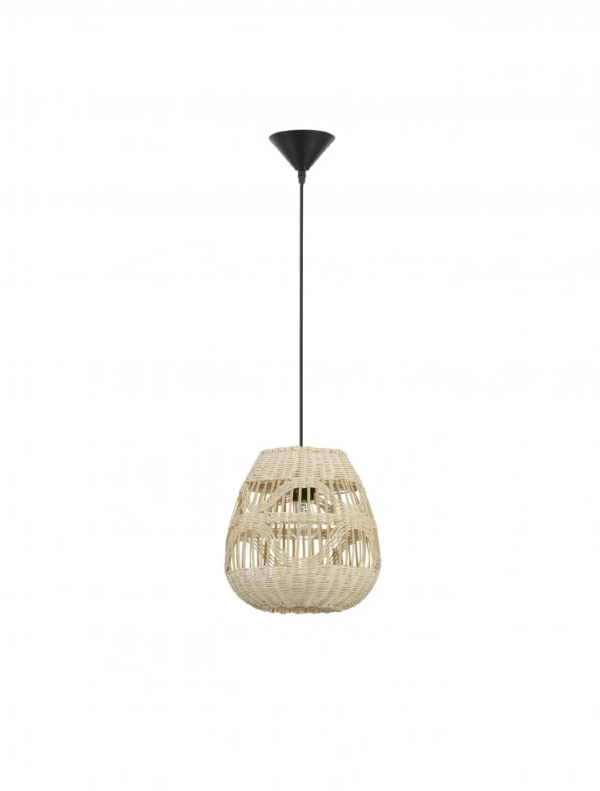 Nova Luce 9586500 MARLO Pendelleuchte 27cm Natur E27