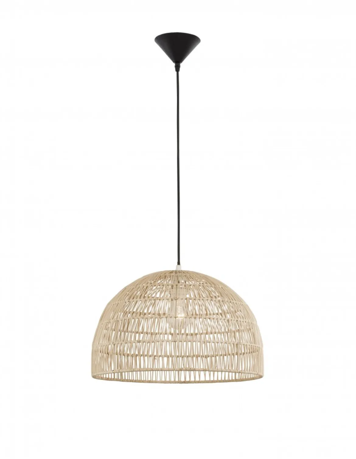 Nova Luce 9586446 MELODY Pendelleuchte 25x40cm Natur E27