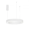 Nova Luce 9345638 MORBIDO LED Pendelleuchte 60cm 2700-4000K Weiss dimmbar
