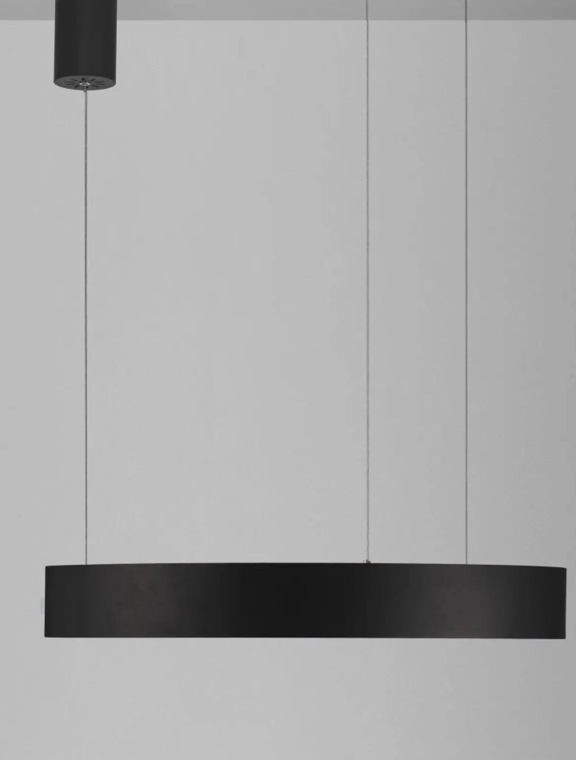 Nova Luce 9345639 MORBIDO LED Pendelleuchte 60cm 2700-4000K Schwarz dimmbar