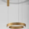 Nova Luce 9345640 MORBIDO LED Pendelleuchte 60cm 2700-4000K Messing Gold dimmbar