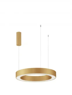 Nova Luce 9345640 MORBIDO LED Pendelleuchte 60cm 2700-4000K Messing Gold dimmbar