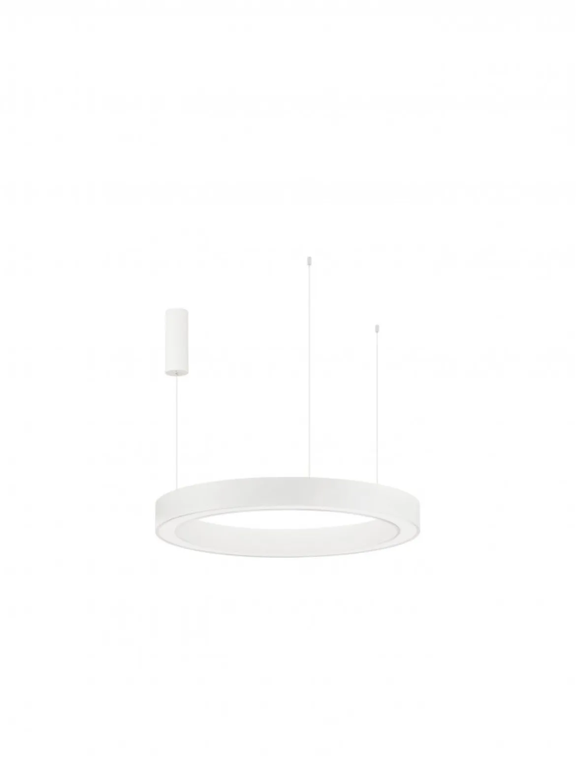 Nova Luce 9345641 MORBIDO LED Pendelleuchte 80cm 2700-4000K Weiss dimmbar