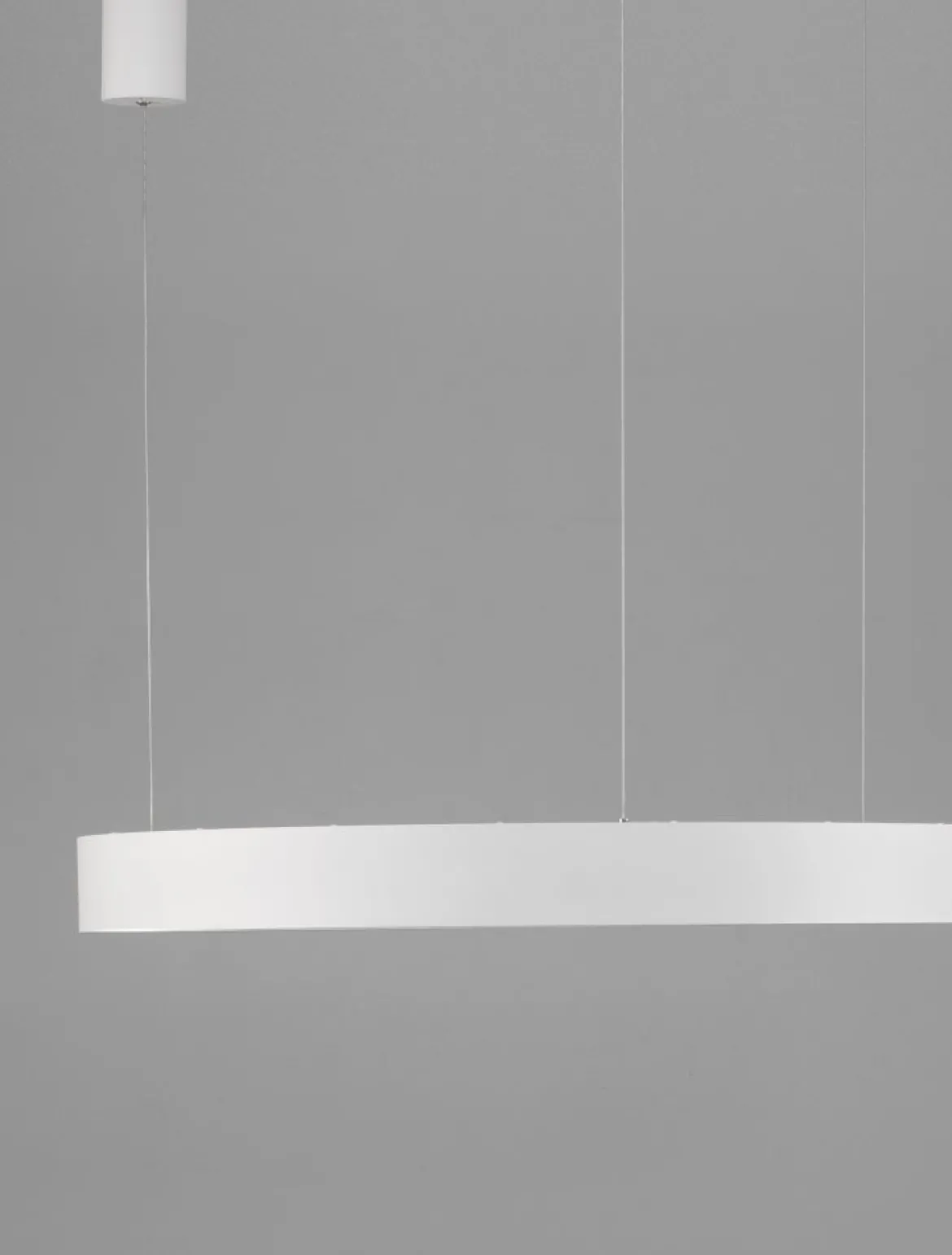Nova Luce 9345641 MORBIDO LED Pendelleuchte 80cm 2700-4000K Weiss dimmbar