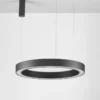 Nova Luce 9345642 MORBIDO LED Pendelleuchte 80cm 2700-4000K Schwarz dimmbar
