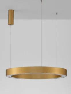 Nova Luce 9345643 MORBIDO LED Pendelleuchte 80cm 2700-4000K Messing Gold dimmbar
