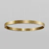 Nova Luce 9190648 MOTIF LED Pendelleuchte 80cm 3000K Messing Gold dimmbar