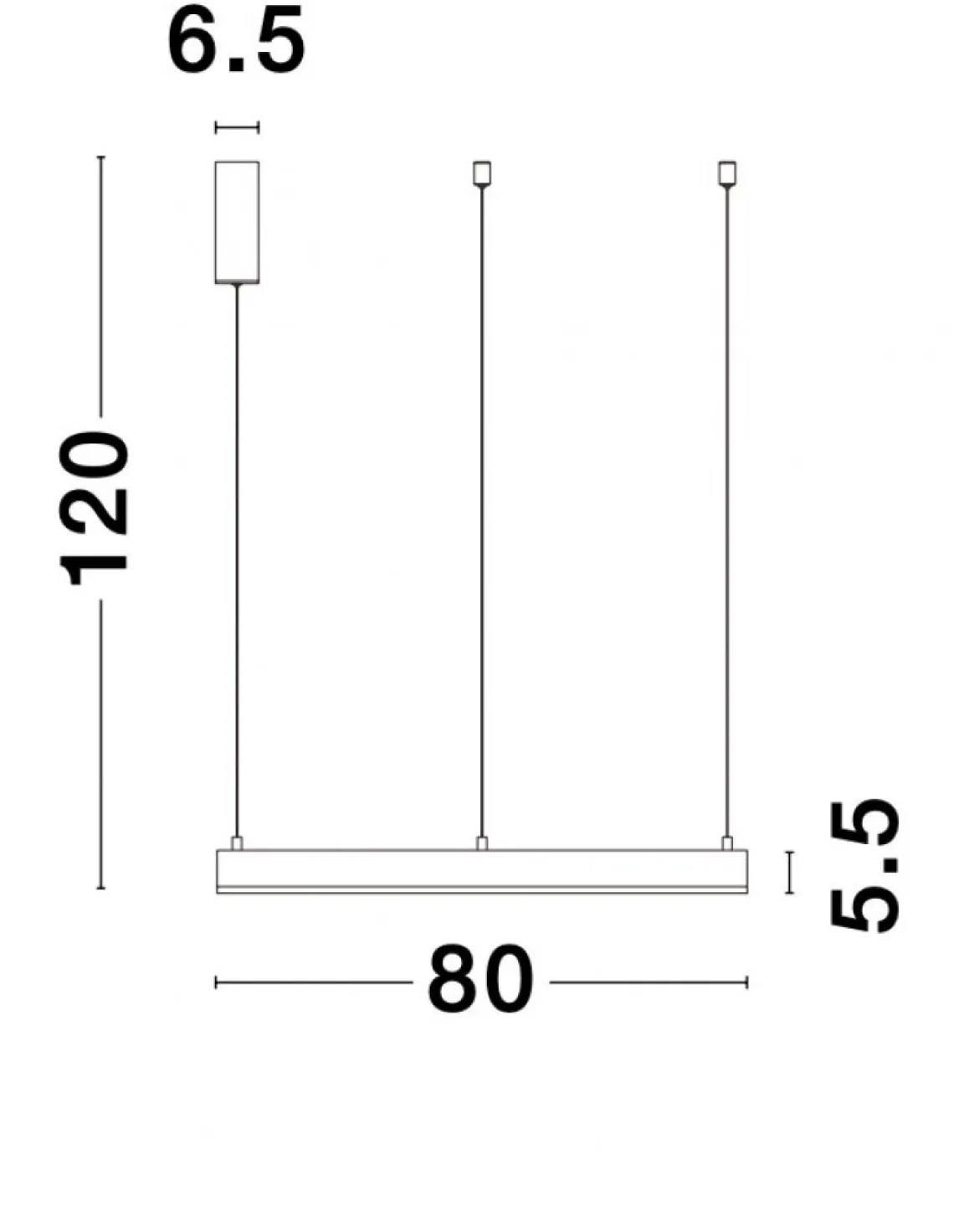 Nova Luce 9190648 MOTIF LED Pendelleuchte 80cm 3000K Messing Gold dimmbar