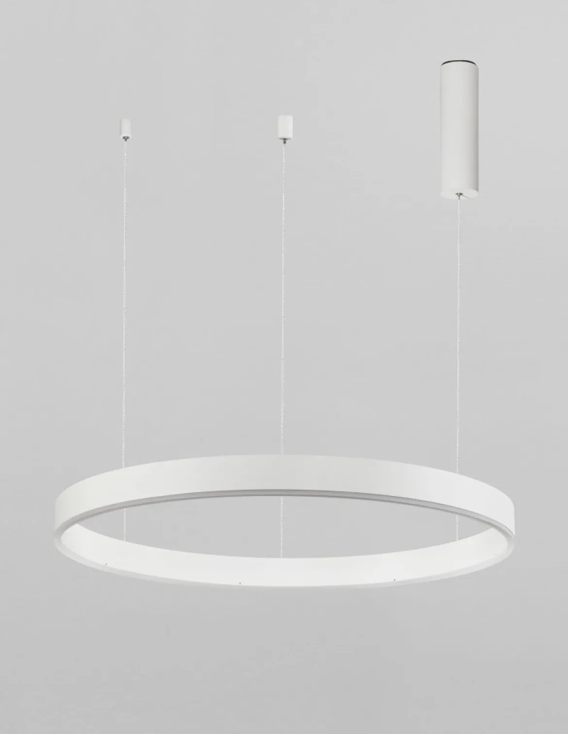 Nova Luce 9190740 MOTIF LED Pendelleuchte 60cm 3000K Weiss dimmbar