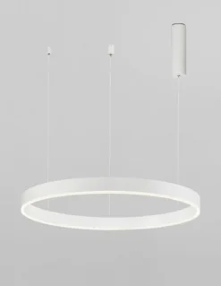 Nova Luce 9190740 MOTIF LED Pendelleuchte 60cm 3000K Weiss dimmbar