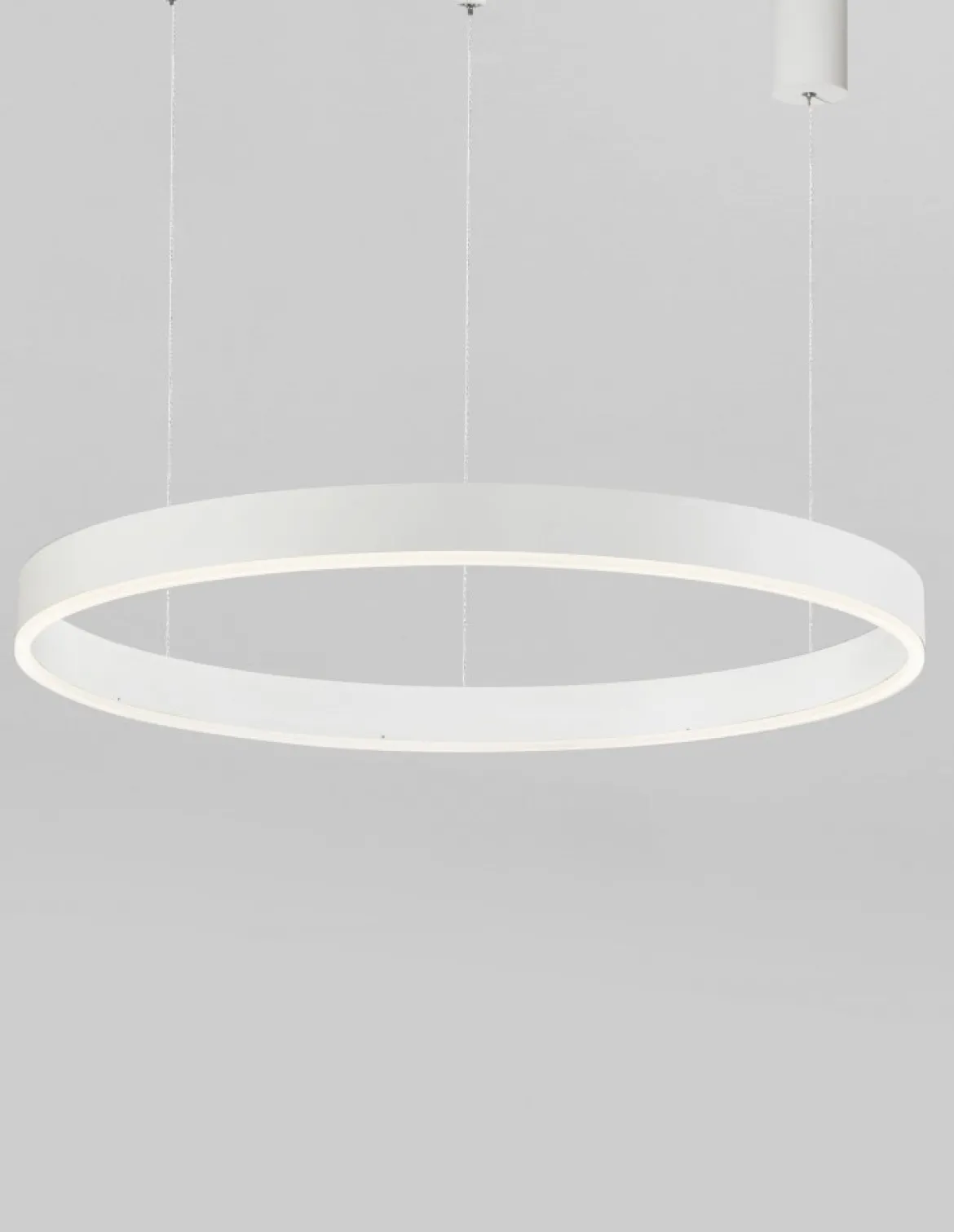 Nova Luce 9190748 MOTIF LED Pendelleuchte 80cm 3000K Weiss dimmbar