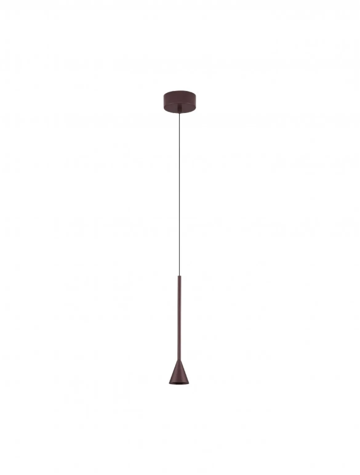 Nova Luce 9060216 NET LED Pendelleuchte 1-flammig 3000K Kaffeebraun dimmbar