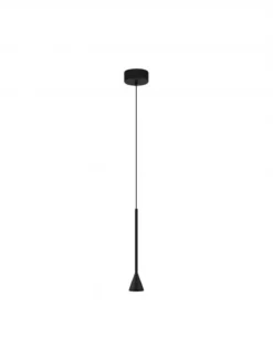 Nova Luce 9060214 NET LED Pendelleuchte 1-flammig 3000K Schwarz dimmbar