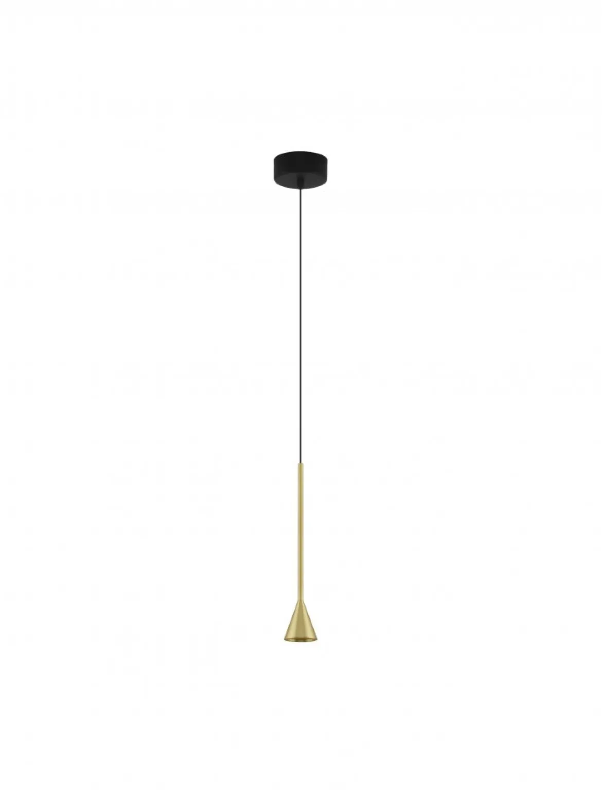 Nova Luce 9060217 NET LED Pendelleuchte 1-flammig 3000K Gold dimmbar