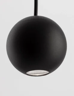 Nova Luce 9103212 NOCCI LED Pendelleuchte 5cm 3000K Schwarz