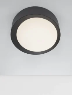 Nova Luce 9085221 OBY LED Deckenleuchte 45cm 3000K Schwarz